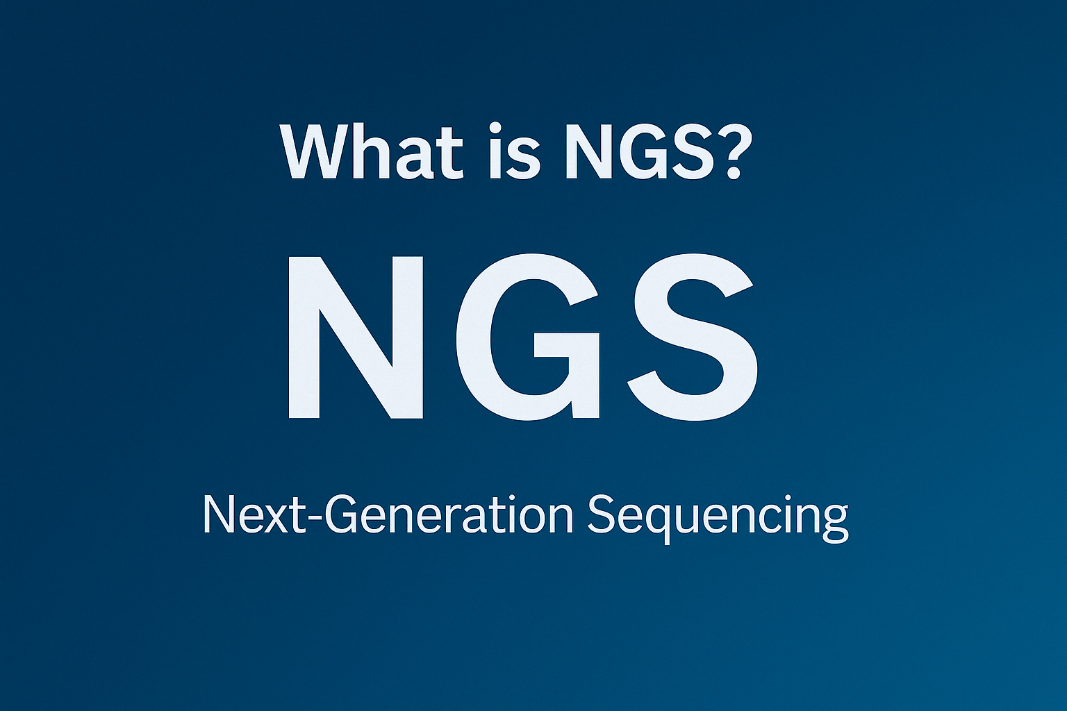 what is meaning of ngs?
